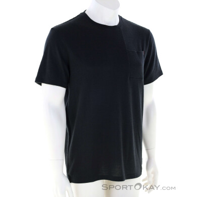 Icebreaker Merino 200 The North Face X Herren T-Shirt-Schwarz-M