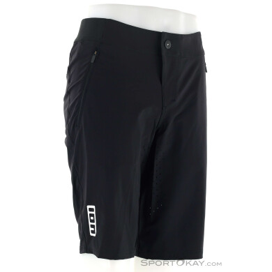 ION MTB Tech Logo Plus Herren Bikeshort mit Innenhose-Schwarz-L