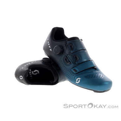 Scott Road Team Boa Herren Rennradschuhe-Blau-46