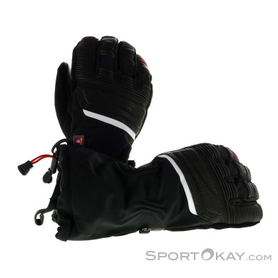 Lenz Heat Glove 6.0 Finger Cap Herren Handschuhe-Schwarz-S