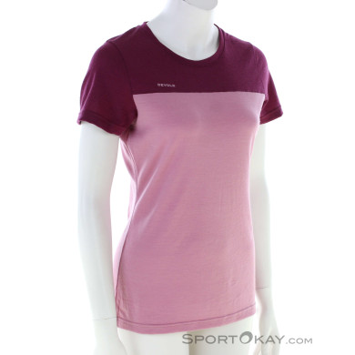 Devold Norang Damen T-Shirt-Pink-Rosa-M