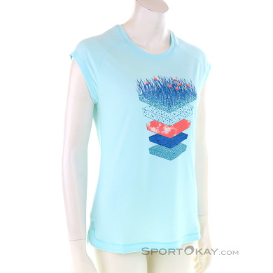 Schöffel Falkenstein Damen T-Shirt-Hell-Blau-38