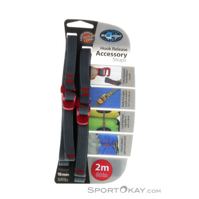 Sea to Summit Accessory Strap Hook Release 10mm/2m Zubehör-Rot-2