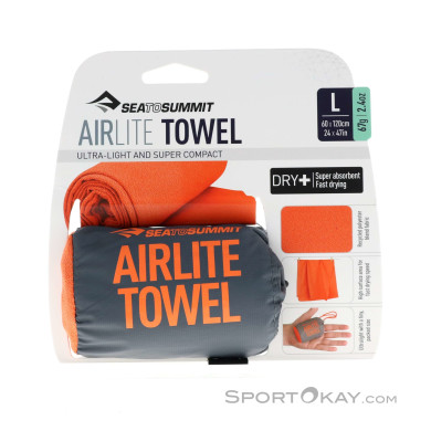 Sea to Summit Airlite Towel Large 60x120cm Handtuch-Rot-L