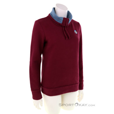 E9 Printi Damen Sweater-Rot-S