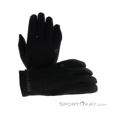 Marmot Infinium Windstopper Softshell Handschuhe Gore-Tex-Schwarz-XS