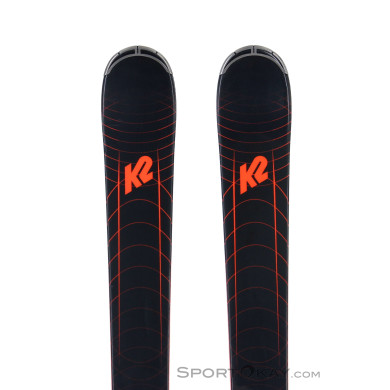 K2 Disruption Jr + FDT Jr 7.0 Kinder Skiset 2022-Schwarz-134