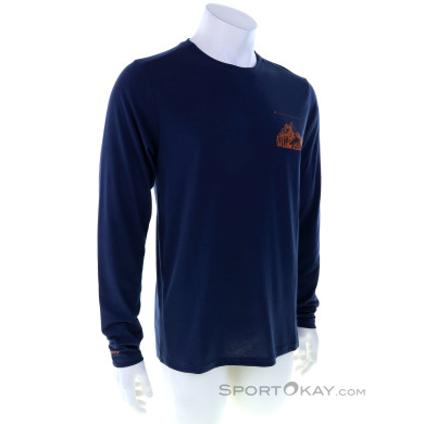 Scott Defined Dri LS Herren Shirt-Dunkel-Blau-L