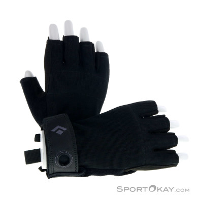 Black Diamond Crag Half Finger Herren Handschuhe-Schwarz-XL