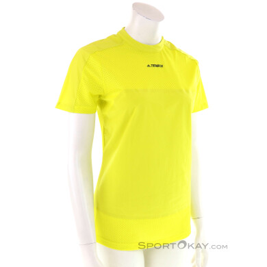 adidas Terrex Zupahike Tee Aciyel Damen T-Shirt-Gelb-L