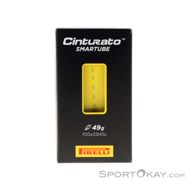 Pirelli Cinturato SmarTube Presta 33-45C 28" Schlauch-Gelb-One Size