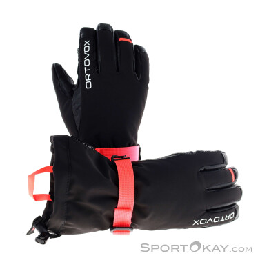 Ortovox Merino Mountain Glove Damen Handschuhe-Schwarz-M