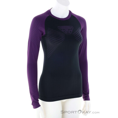 Dynafit Speed Dryarn LS Damen Funktionsshirt-Lila-42
