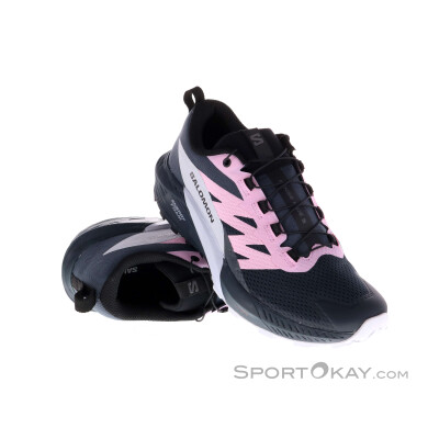 Salomon Sense Ride 5 Damen Traillaufschuhe-Mehrfarbig-7