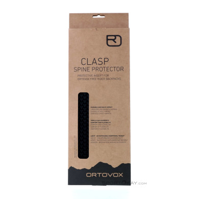 Ortovox Clasp Spine Protector Rückenprotektor-Schwarz-One Size