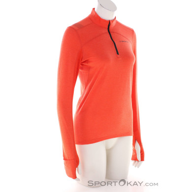 La Sportiva Swift Long Sleeve Damen Sweater-Rot-S