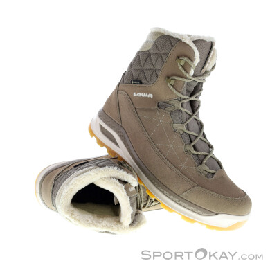 Lowa Ottawa GTX Damen Winterschuhe Gore-Tex-Beige-6,5