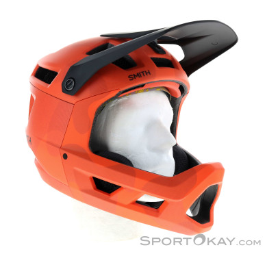 Smith Mainline MIPS Fullface Helm-Orange-L
