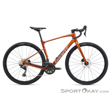 Giant Revolt Advanced 2 28" 2025 Gravelbike-Orange-M/L