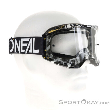 O'Neal B-10 Goggle Clear Goggle-Schwarz-One Size