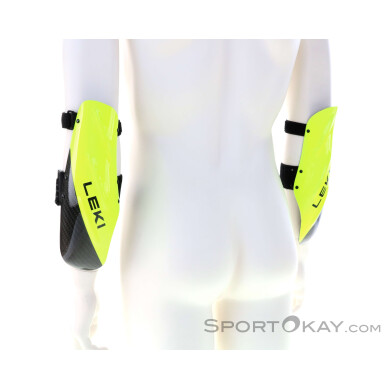 Leki Forearm Protector Carbon 2.0 Big Unterarm Schlagschutz-Gelb-One Size