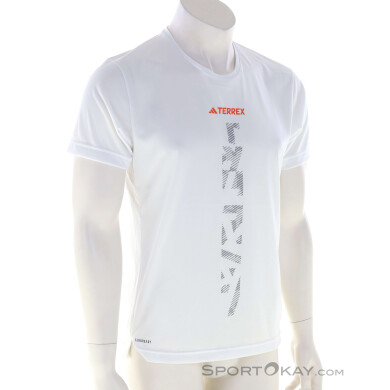 adidas Terrex Agravic Herren T-Shirt-Weiss-M