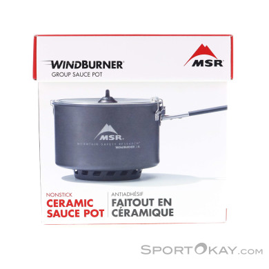 MSR Windburner Soßentopf Kochtopf-Schwarz-2,5