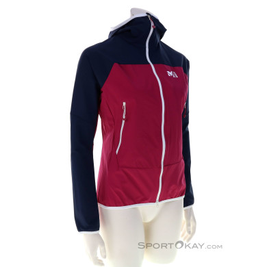 Millet Geo XCS Hoodie Damen Outdoorjacke-Pink-Rosa-M