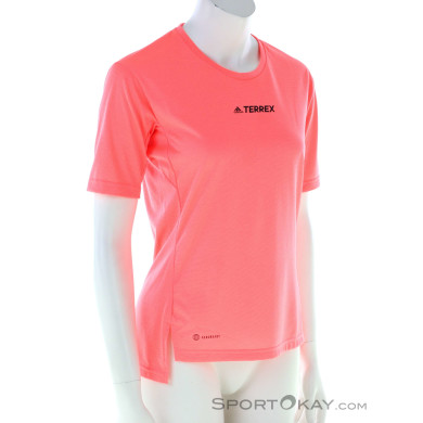 adidas Terrex MT Tee Damen T-Shirt-Pink-Rosa-M