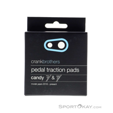 Crank Brothers Candy 7/11 Traction Pads Pedal Ersatzteile-Schwarz-One Size