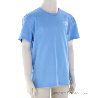 The North Face Vertical Graphic Relaxed SS Kinder T-Shirt-Hell-Blau-L