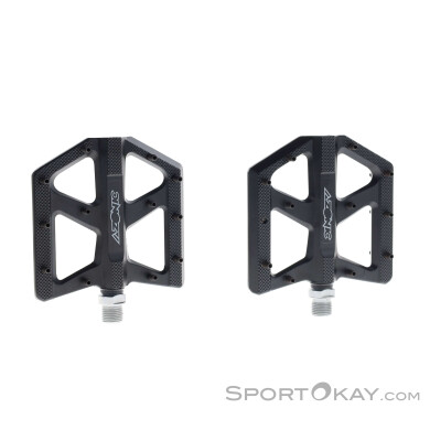 O'Neal Azonic Kamikaze RL Flat Pedale-Schwarz-One Size