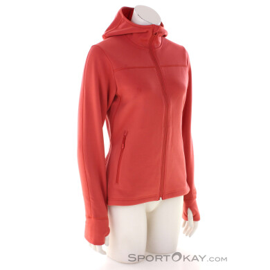 Helly Hansen Alphelia Zero Fleece Hoodie Damen Sweater-Rot-M