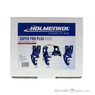 Holmenkol Super Pro Plus Wide Einspannvorrichtung-Blau-One Size