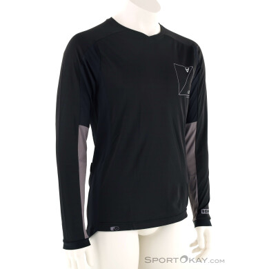 ION Traze AMP AFT L/S Herren Bikeshirt-Schwarz-L