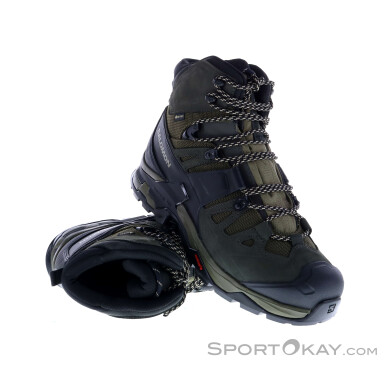 Salomon Quest 4 GTX Herren Wanderschuhe Gore-Tex-Oliv-Dunkelgrün-10