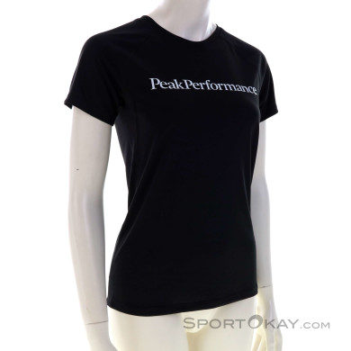 Peak Performance Active Tee Damen T-Shirt-Schwarz-S