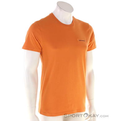 Peak Performance Logo Tee Herren T-Shirt-Orange-M