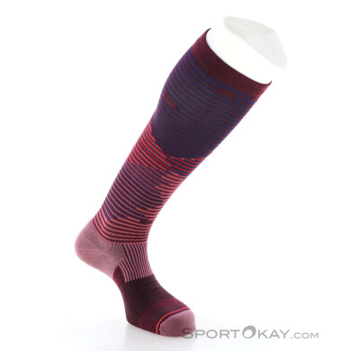 Ortovox All Mountain Long Socks Damen Socken-Rot-35-38