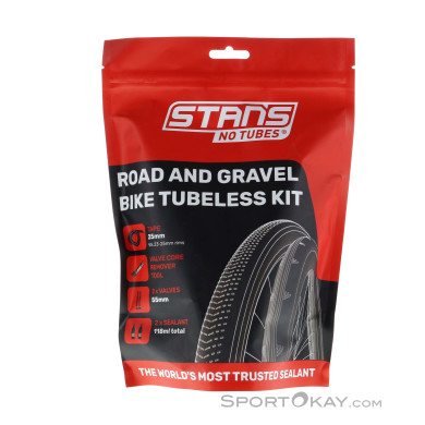 Stan's NoTubes No Tubes Road 25mm Tubeless Kit-Weiss-One Size