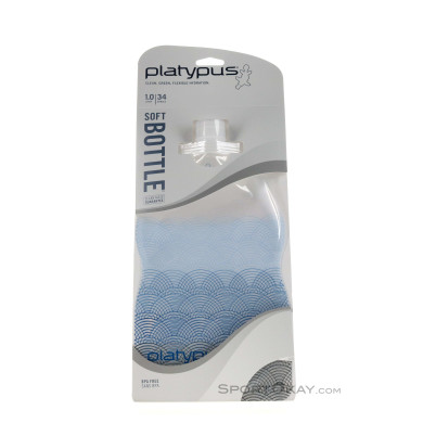 Platypus Soft Bottle 1l Trinkflasche-Hell-Blau-1