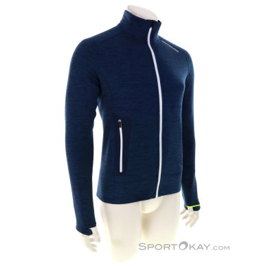 Ortovox Fleece Light Herren Fleecejacke-Dunkel-Blau-M