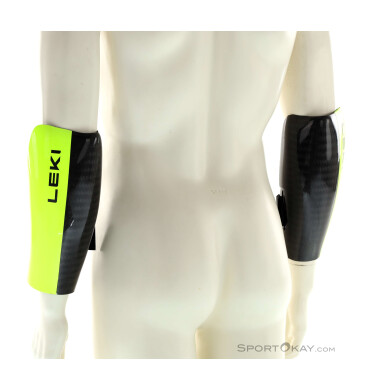 Leki Forearm Protector Carbon Flex 3.0 Schlagschutz-Gelb-L