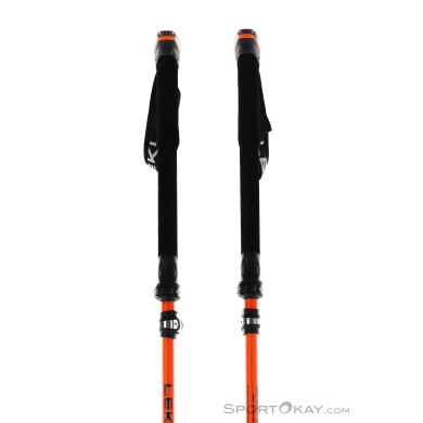 Leki Sherpa FX Carbon Strong Tourenstöcke Faltbar-Orange-120-140