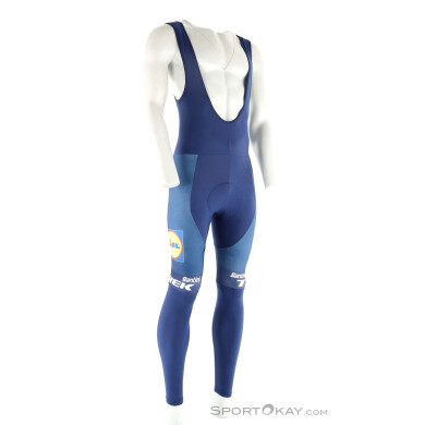 Trek Lidl-Trek Team Thermal Bib Bikehose mit Innenhose-Dunkel-Blau-M
