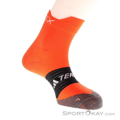 adidas Terrex Heat.Rdy Trail Agravic Crew Socken-Orange-XL
