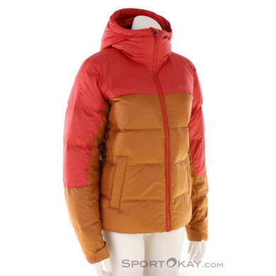 Marmot Guide Down Hoody Damen Outdoorjacke-Rot-L