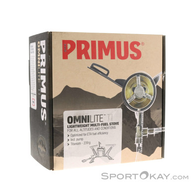 Primus OmniLite Ti Stove Gaskocher-Grau-One Size