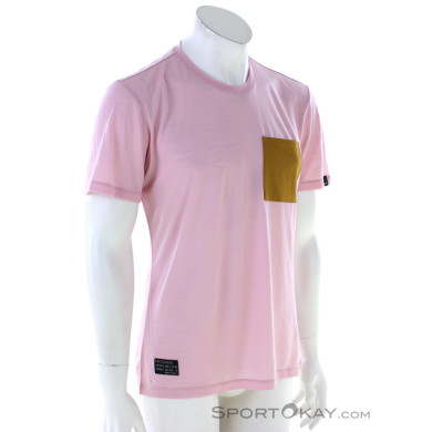 Salewa Fanes Art Merino Herren T-Shirt-Pink-Rosa-M