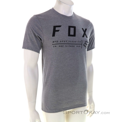 Fox Non Stop SS Tech Herren T-Shirt-Grau-S